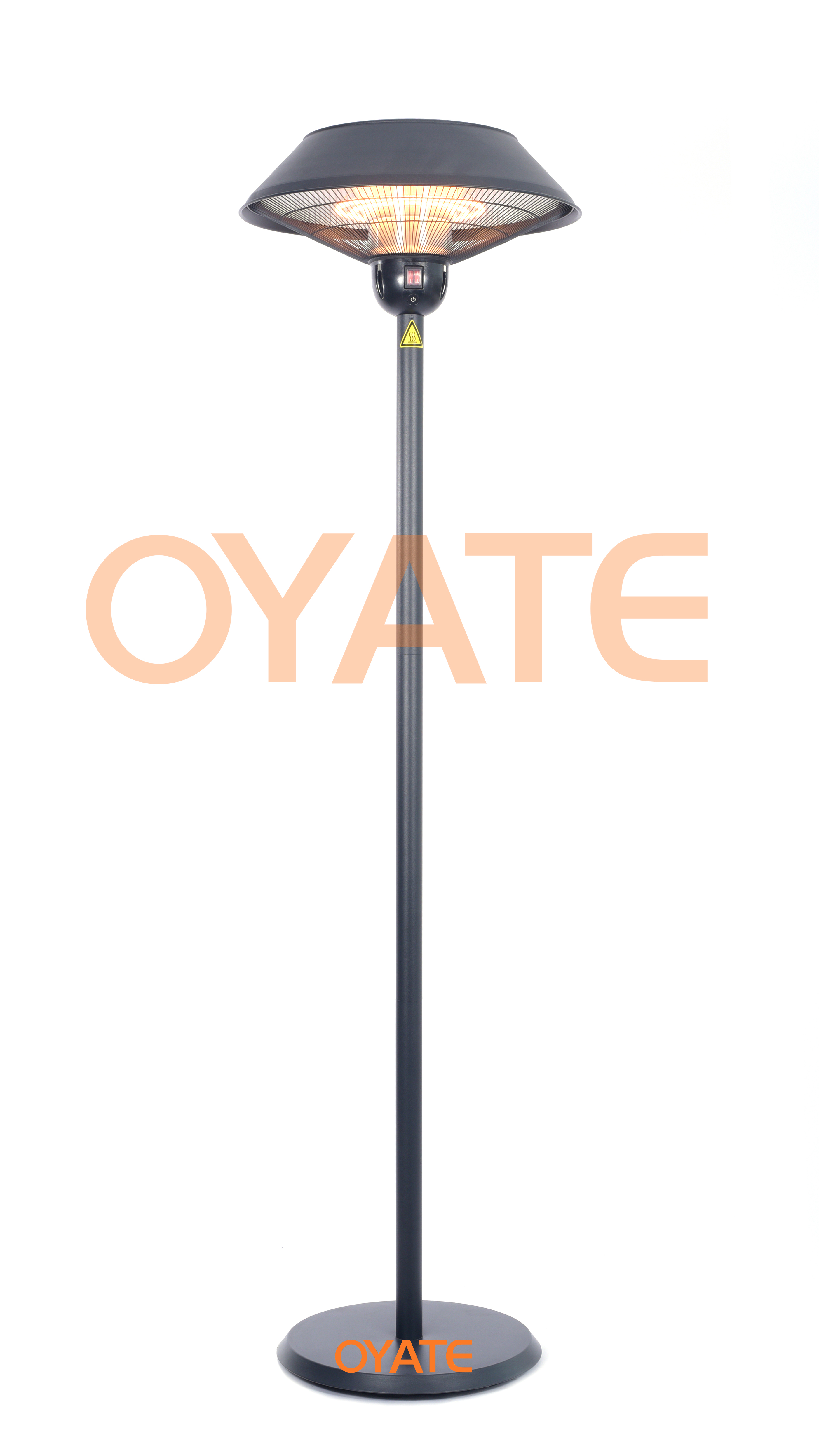 Infrared wall heater for bathroom