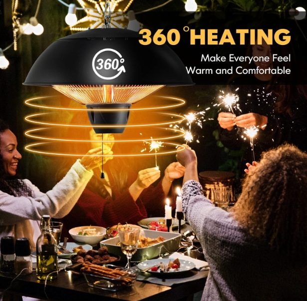 Bathroom heater waterproof