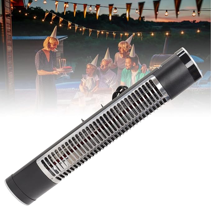 High ceiling factory radiator