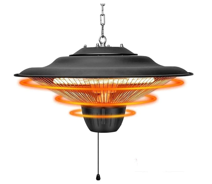 Remote control space heater