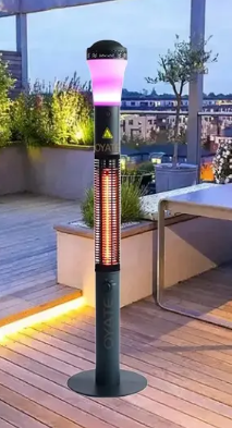 Eco mode space heater